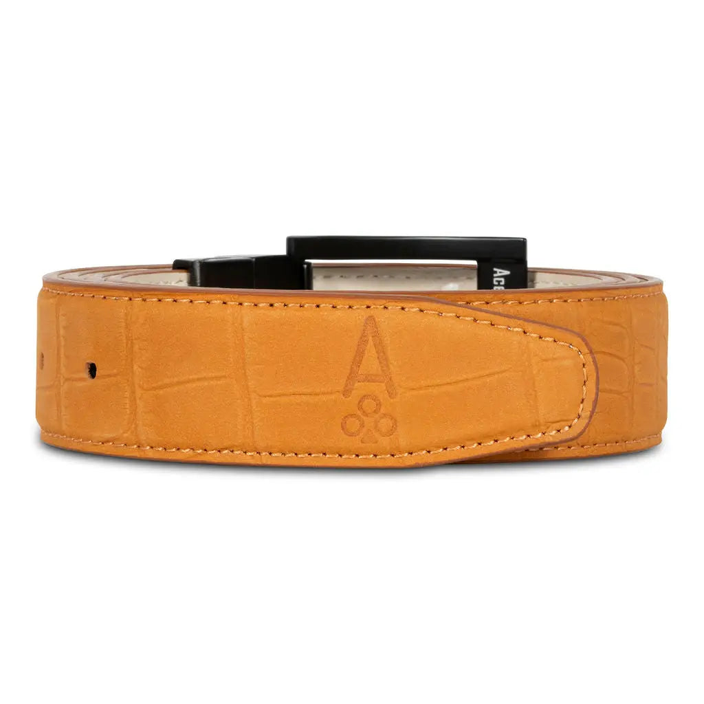 Hermes Style | Alligator Suede Leather Belt (Special Order)