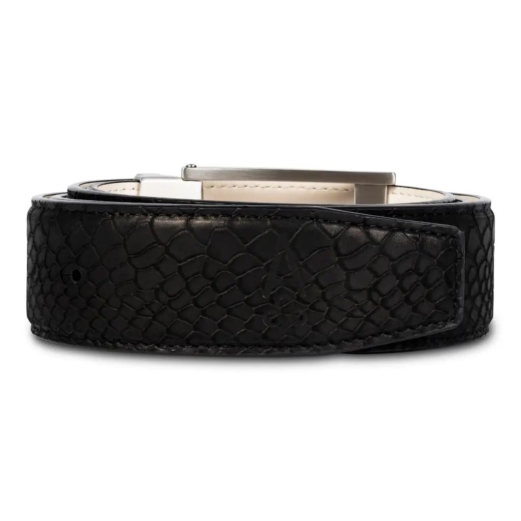 Ace of Clubs Golf Co. Men's Python Golf Belt