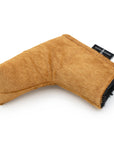 TAN HAIRY COWHIDE PUTTER HEADCOVER