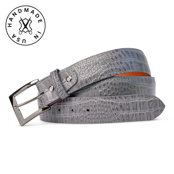 Grey golf belt best sale