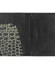 OBSIDIAN ALLIGATOR PASSPORT COVER