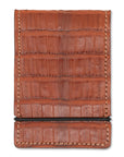 COGNAC CAIMAN CASH COVER WALLET