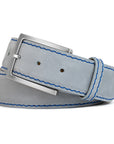 GREY NUBUCK LEATHER BELT