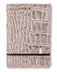 TAUPE ALLIGATOR CASH COVER WALLET