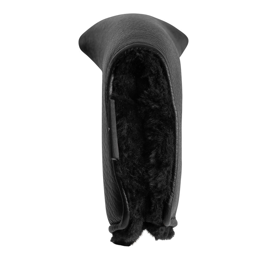 BLACK LEATHER - Premium Putter Headcover from Ace of Clubs Golf Co. - Just $59.0! Shop now at Ace of Clubs Golf Company